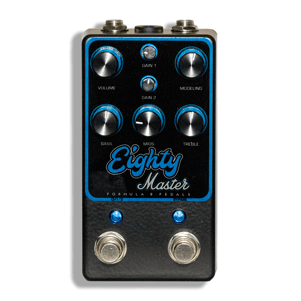 FORMULA B Eighty Master V2 front transparent 1024x1024 | Boost Guitar Pedals