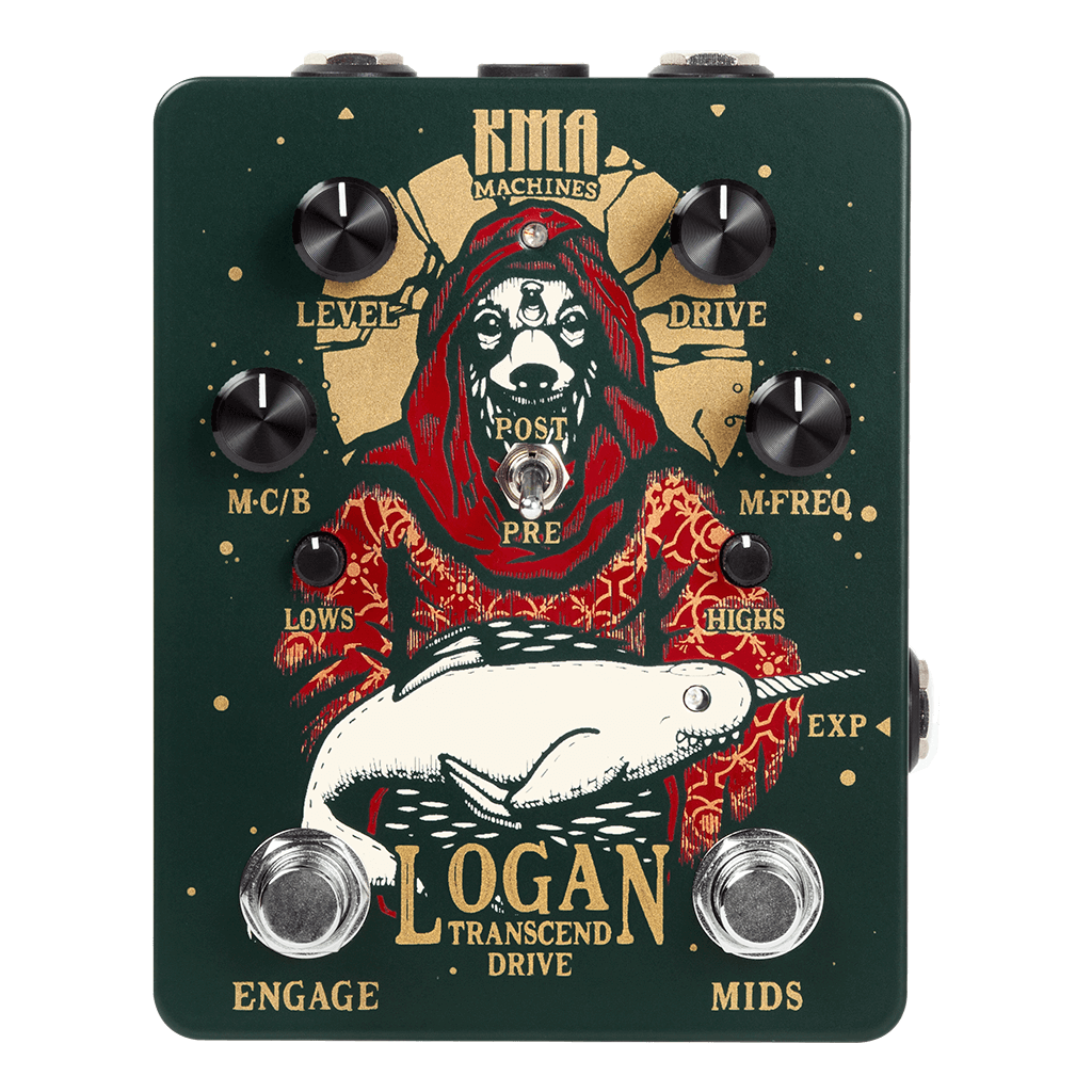 KMA MACHINES Logan Transcend Drive | Boost Guitar Pedals