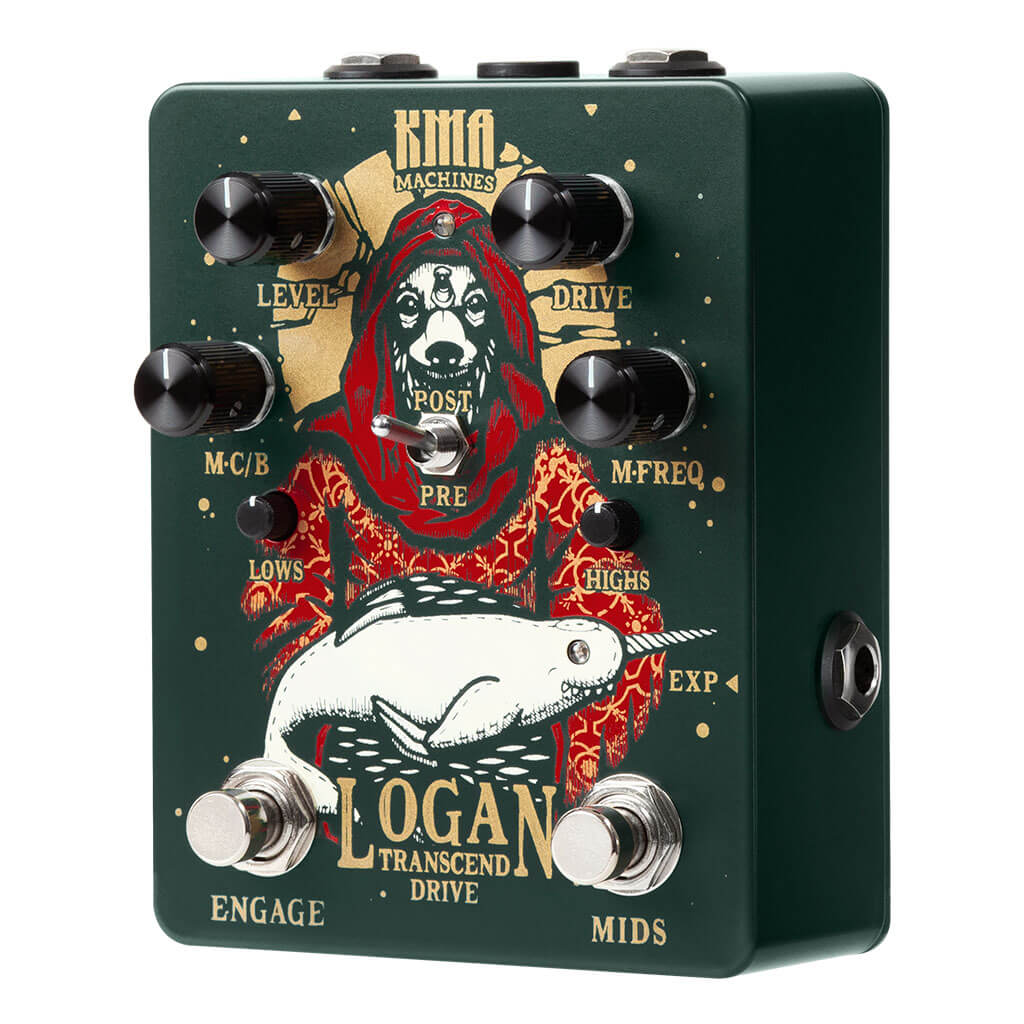 KMA MACHINES Logan Transcend Drive | Boost Guitar Pedals